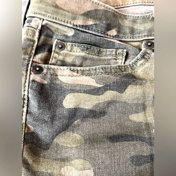 Gap Denim camouflage Jean/leggings skimmer comfortable 6/28. - Picture 7 of 8